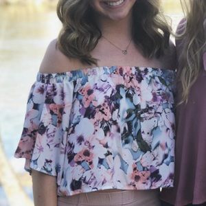 Off the shoulder top